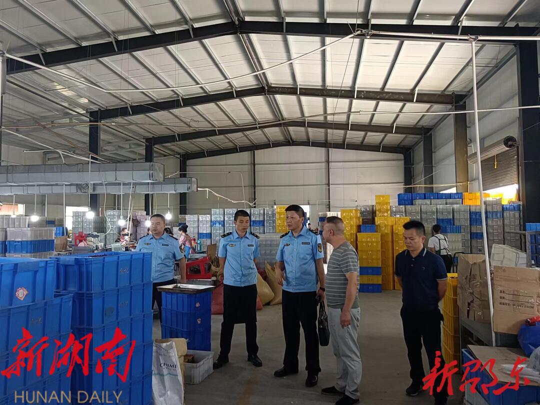流光岭市监所联合流光岭镇政府开展安全生产整治行动_邵阳头条网